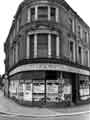 View: s42747 Ellis Pearson and Co., glass bevellers, junction of Corporation Street and West Bar