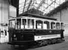 Tram No.46 at the Crich Tramway Museum, Derbyshire