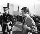 Prince Charles at the opening of the Royal Hallamshire Hospital, Glossop Road