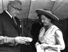 Princess Margaret visiting Firth Brown and Co. Ltd.