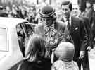 The Prince and Princess of Wales visiting St. Luke's Hospice, Little Common Lane, Whirlow