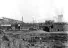 View from off Lime Street across Neepsend showing (right) Neepsend Gas Works and cooling towers