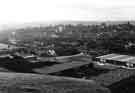 View from Parkwood Springs over Neepsend towards the City Centre