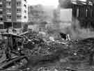 Netherthorpe Redevelopment Area showing demolition in Bond Street and Martin Street
