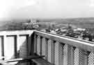 View from University Arts Tower over the City towards Hyde Park and Park Hill Flats (centre)