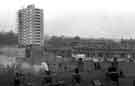 Construction of Netherthorpe Flats
