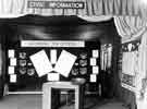 Civic Information Service display. 'Silver Lining Campaign' Exhibition, Edmund Road Drill Hall