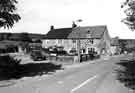 Cottages on Summer Lane at junction with (right) Hillfoot Road