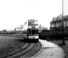 Tram No.235 at Millhouses turning loop Tram No.235 at Millhouses turning loop
