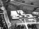 Aerial view of Oakes Park School, Hemsworth Road, Norton
