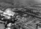 Aerial view of Oakes Park, Norton c.1957 