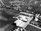Aerial view of the Central Technical School (latterly Ashleigh School), Gleadless Road, Gleadless Aerial view of the Central Technical School (latterly Ashleigh School), Gleadless Road, Gleadless