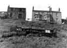 View off Penistone Road showing backs of houses on Langsett Road and (right) pigeon lofts View off Penistone Road showing backs of houses on Langsett Road and (right) pigeon lofts