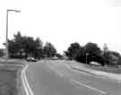 Junction of (centre) Knowle Lane, (right) Bents Road and (left) Ringinglow Road, Bents Green, Ecclesall