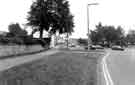 View: s43768 Junction of (right) Knowle Lane and (left) Ringinglow Road, Bents Green, Ecclesall showing (right) Bents Green Methodist Church
