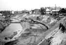 Construction work on the River Don, Effingham Road Construction work on the River Don, Effingham Road