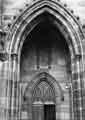 View: s44269 Carved stonework on entrance to St. Mary's C. of E. Church, Bramall Lane