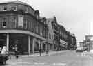 Junction of (left) Charles Street and (centre) Cambridge Street showing Nos. 38 - 40 Henrys, cafe, bar and restaurant  and No.34 Cloud Nine, ladies fashions 