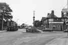 Junction of Cross Street and Market Place (latterly Market Square), Woodhouse showing (centre) the Market Cross and (right) the Royal Hotel Junction of Cross Street and Market Place (latterly Market Square), Woodhouse showing (centre) the Market Cross and (right) the Royal Hotel