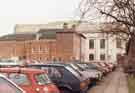 Surrey Place car park looking towards Surrey Street showing (back) the Central Library