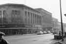 Shops on The Moor showing (l.to r.) Nos.31-35 Just Pants Plus, fashion shop, Nos.37-41 Hardy and Co.Ltd, furniture shop and Nos.43-51 British Home Stores, department store