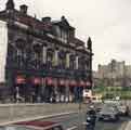 Commercial Street showing (left) Canada House (the old Gas Company offices) and (right) Hyde Park Flats