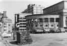 Rear of the City Hall, Holly Street from West Street Lane showing (left) Pupil Teachers Centre (latterly used as Education Department offices) and (back centre) Fountain Precinct offices