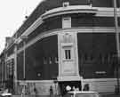 View: s44721 Gaumont Cinema, junction of (right) Burgess Street and (left) Barkers Pool 