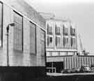 Union Lane leading to Charles Street showing (centre) entrance to the underground car park to the Town Hall extension (Egg Box (Eggbox))