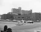 Nelson Mandela students union building, Sheffield City Polytechnic as seen from Sheaf Street and showing (background) Owen Building