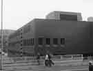 View: s44844 Nelson Mandela students union building, Sheffield City Polytechnic as seen from Pond Street 