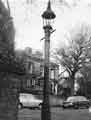 Gas lamp outside Westbourne Preparatory School, Nos.50-52 Westbourne Road