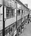 Exchange Street from Castle Market Gallery looking towards the site of Sheaf Market