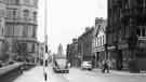 View: s45278 Norfolk Street showing (left) Town Hall and (right) USDAW (Union of Shop, Distributive and Allied Workers)