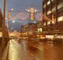 View: s45352 Christmas lights on The Moor, c.1972