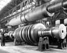 Forged turbine and alternator rotors for a power station, Special Steels Division, River Don Works, British Steel Corporation Forged turbine and alternator rotors for a power station, Special Steels Division, River Don Works, British Steel Corporation