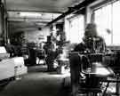 Work shop at Eldon Engineering Co. Ltd., Eldon Street