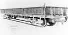 Malayan Railways, metre gauge bogie low sided wagon built by Cravens Ltd., Acres Hill Lane, Darnall 