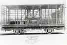 East African Railways, four wheled cattle waggons built by Cravens Ltd., Acres Hill Lane, Darnall 