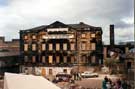 View: t00720 Victoria Quays Festival, 6/7/8 May 1995, official reopening of canal basin to public, Sheaf Works former premises of Thomas Turton and Sons, awaiting redevelopment into Sheaf Quay