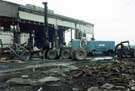 Tinsley Park Steelworks being demolished for Tinsley Park Opencast site. The site was later developed as Sheffield City Airport