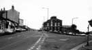 Looking up Spital Hill towards No. 18 East House public house.