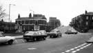 View looking up Brunswick Road, with Burngreave Road going off on the left showing the former doctor's surgery premises at 1 Burngreave Road