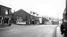 Shops on Chesterfield Road at junction with Helmton Road (left) showing W. Williams of Woodseats (centre), video, audio and electrical suppliers