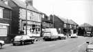 Shops on Abbeydale Road showing (left) No. 985 Millhouses Post Office
