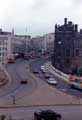View: t06841 Commercial Street from Park Square roundabout showing (left) Barclays Bank and (right) Gas Company Offices, known as Canada House