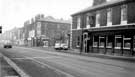 The Red Lion public house, No.653 London Road at junction of Thirlwell Road. showing (left) Manhattan motorcycles (Nos.641-643)