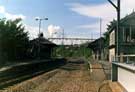 Wadsley Bridge Railway Station, off Halifax Road showing signal box (right)
