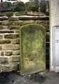 Former milestone on Ringinglow Road, on the south side of the road between Eccleall Junior School and High Storrs School