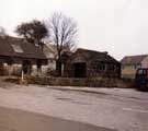 Blacksmiths buildings (now demolished), Admiral Rodley car park, Loxley Road, c. 1978 - 1980